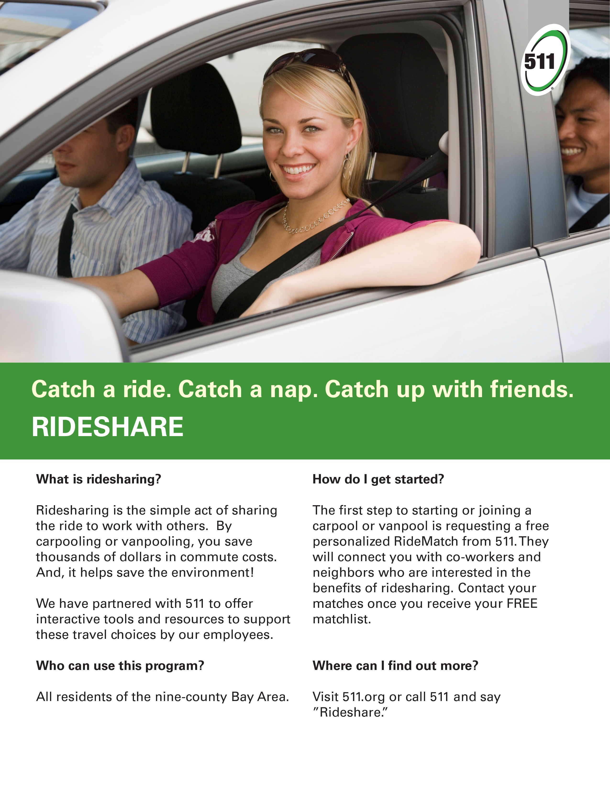 What Is Rideshare >> 511 Sf Bay For Employers 511 Employer Services What Is Rideshare >> 511 Sf Bay For Employers 511 Employer Services